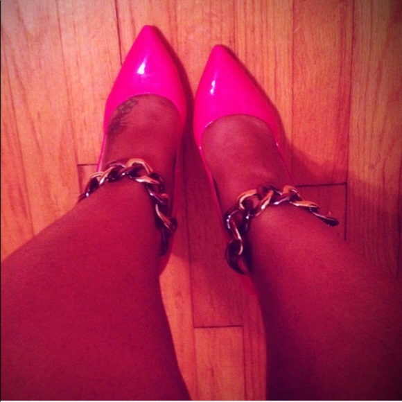 Lola Shoetique Shoes - Hot Pink Pumps